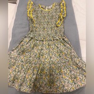 TCEC Green Ditsy Floral Dress Size Medium